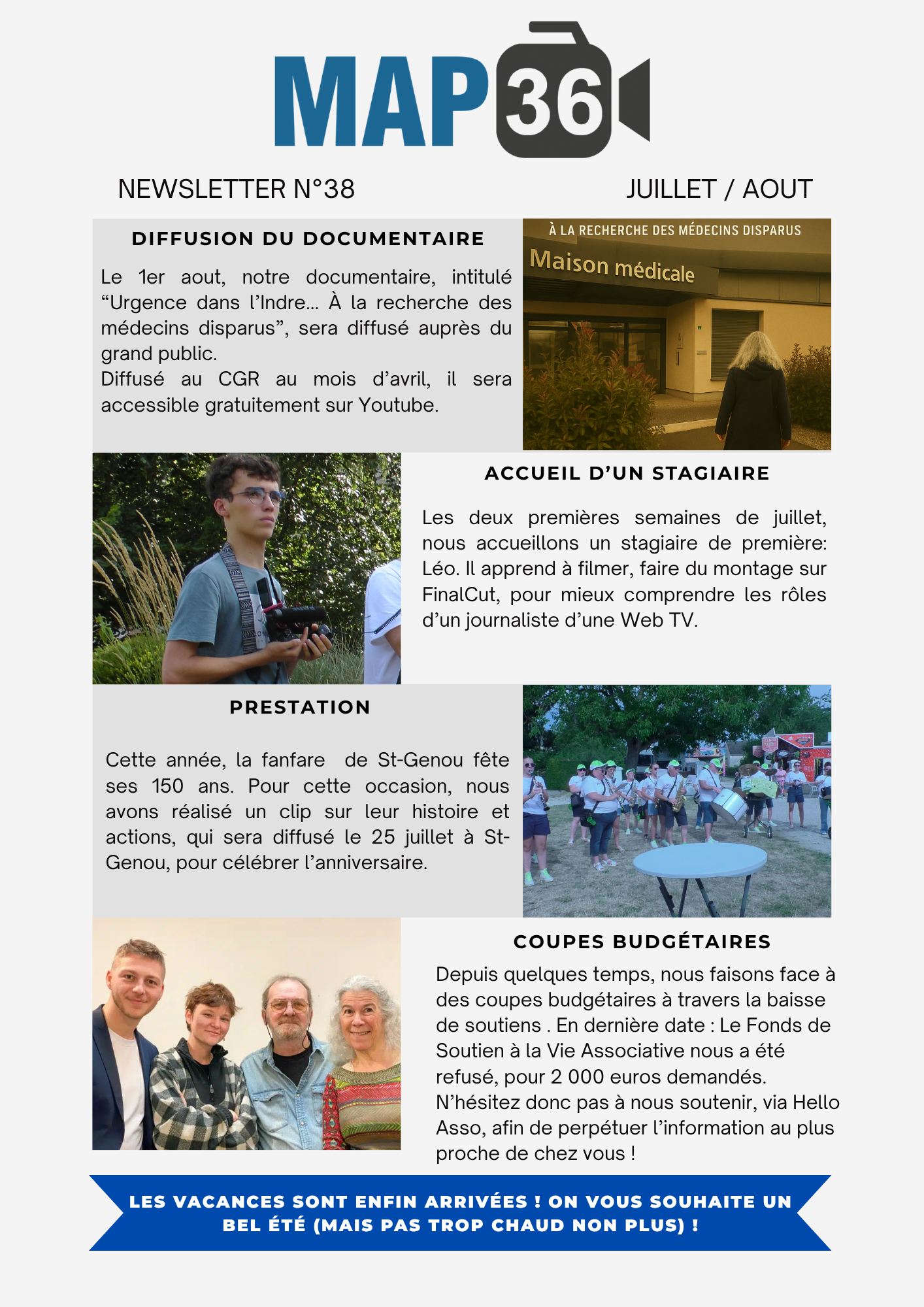Newsletter N°38