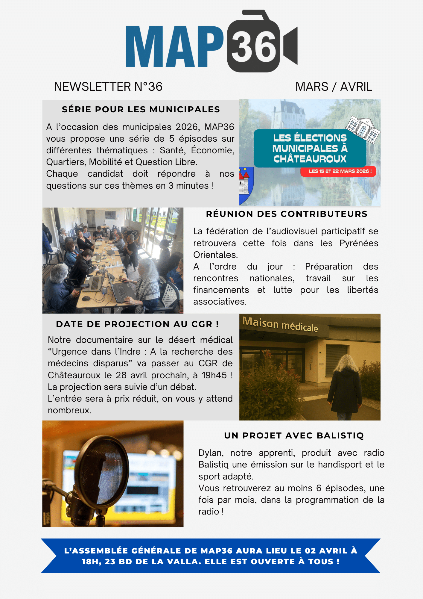 Lire la suite à propos de l’article Newsletter N°36